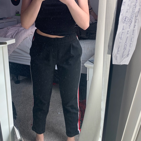 ZARA BLACK CASUAL DRESS PANTS - Picture 1 of 4